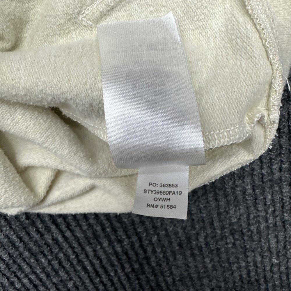 Patagonia Hoodie Women Large Off White Free Hand Fitz Roy Ahnya Pullover - Picture 12 of 12